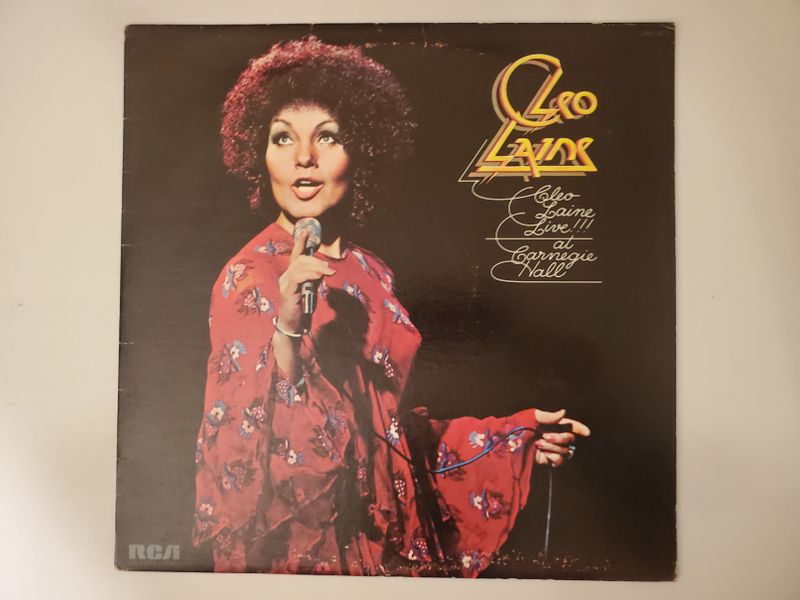 Cleo Laine Cleo Laine Live!!! at Carnegie Hall vinyl record